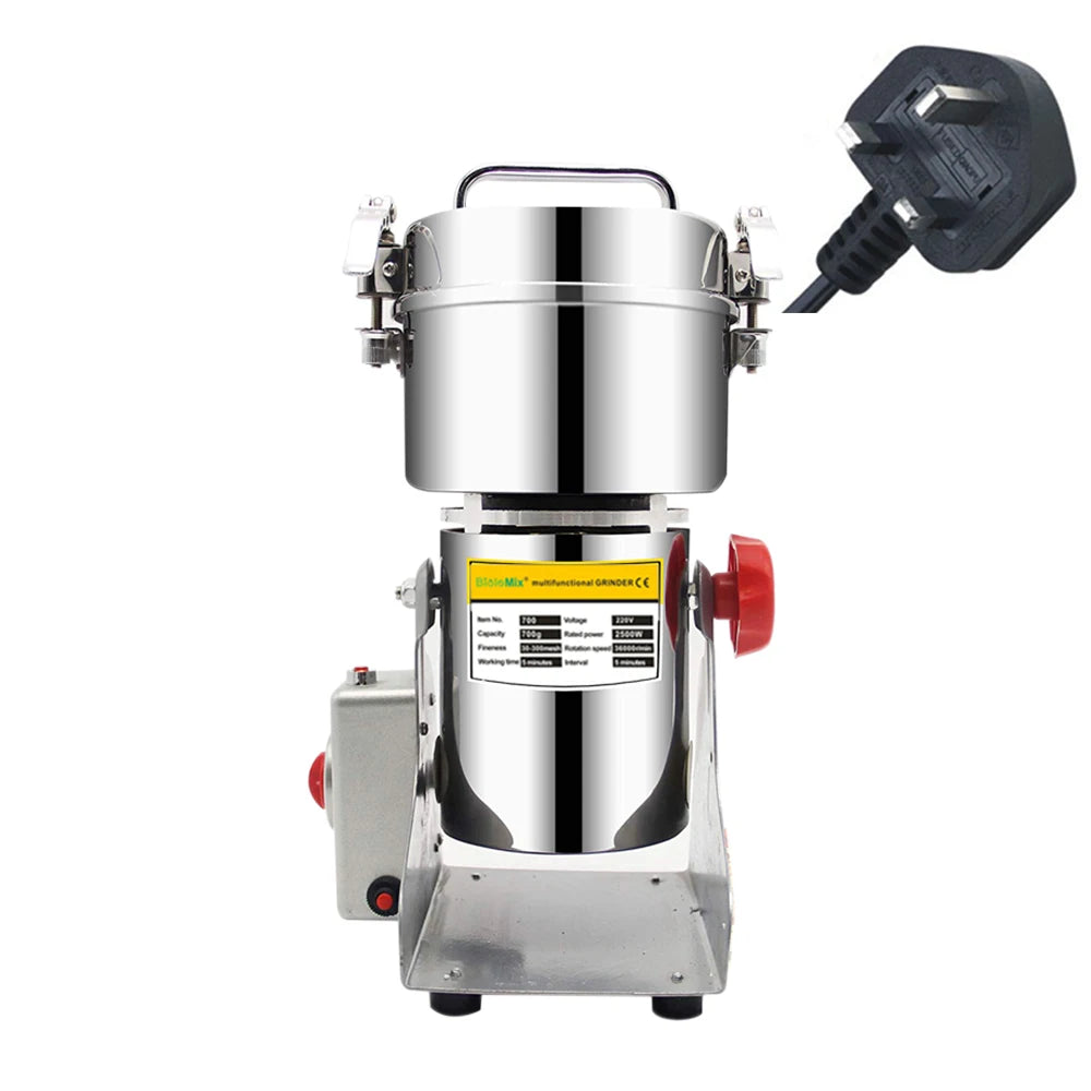 BioloMix 800g 700g Grains Spices Herbals Cereals Coffee Dry Food Grinder Mill Grinding Machine Gristmill Flour Powder Crusher