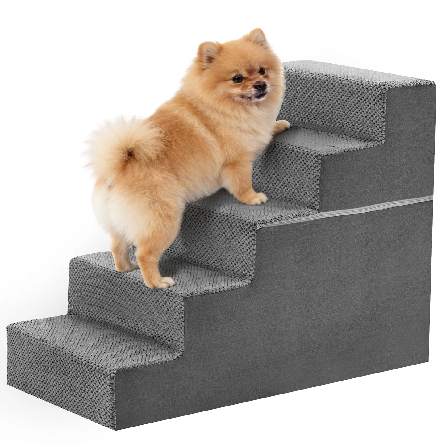 Right Angled Foam Dog Stairs For Small Dogs Indoor Ramp