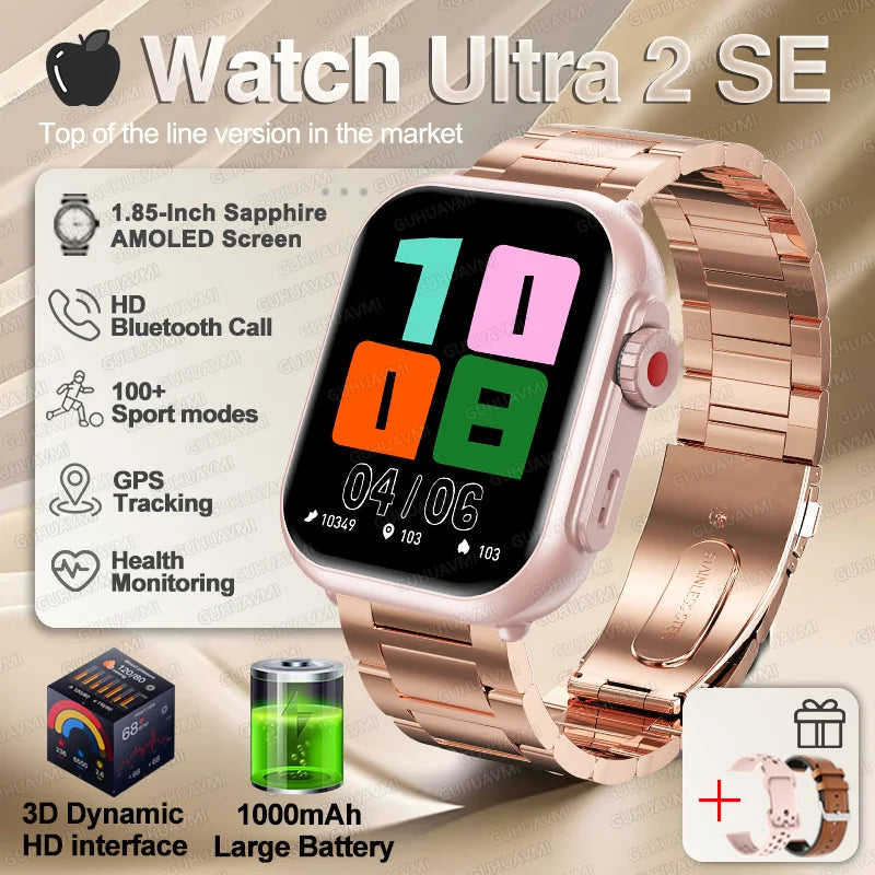 Smart Watch GPS AMOLED 1000mAh Battery Bluetooth Call Waterproof IP68
