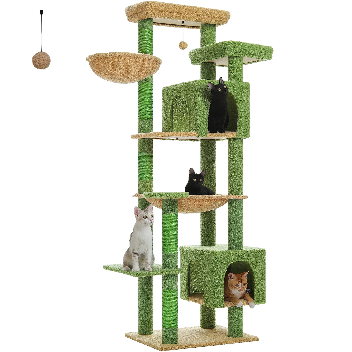 PAWZ Road Large Cat Tree With Five Levels And Perches