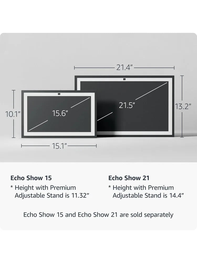 Echo Show 15 Smart Display for Kitchen Organization with Alexa