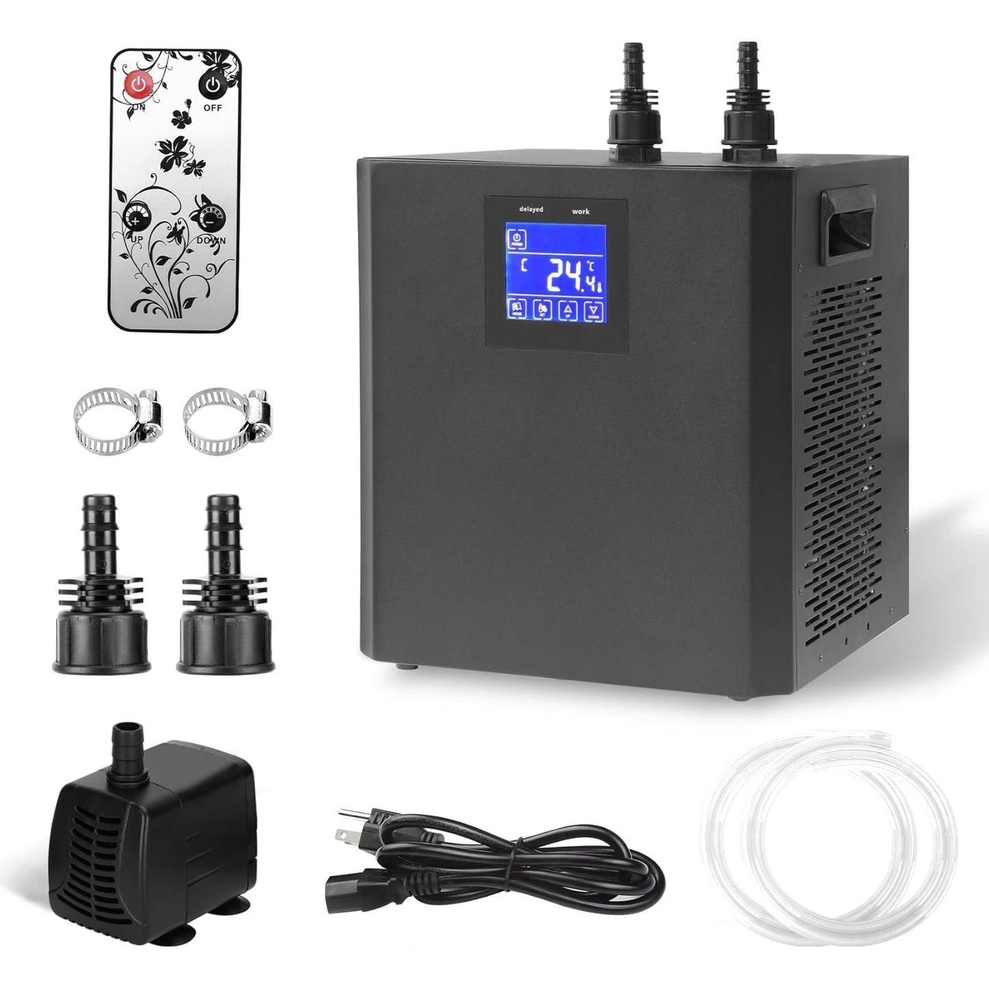 SHICUO Aquarium Chiller For Fish Tanks And Hydroponics With Remote
