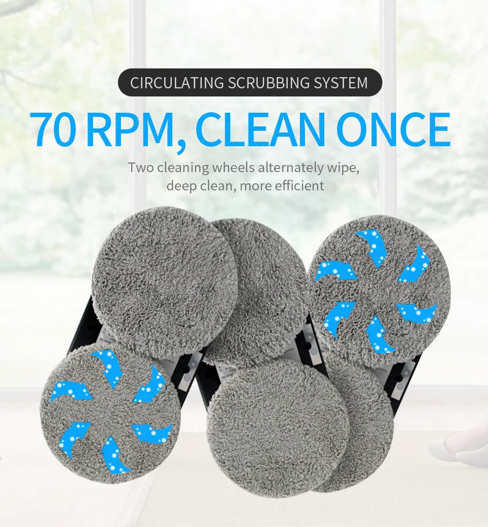 PuRuikai Ultra Thin Window Cleaning Robot for Glass With Remote