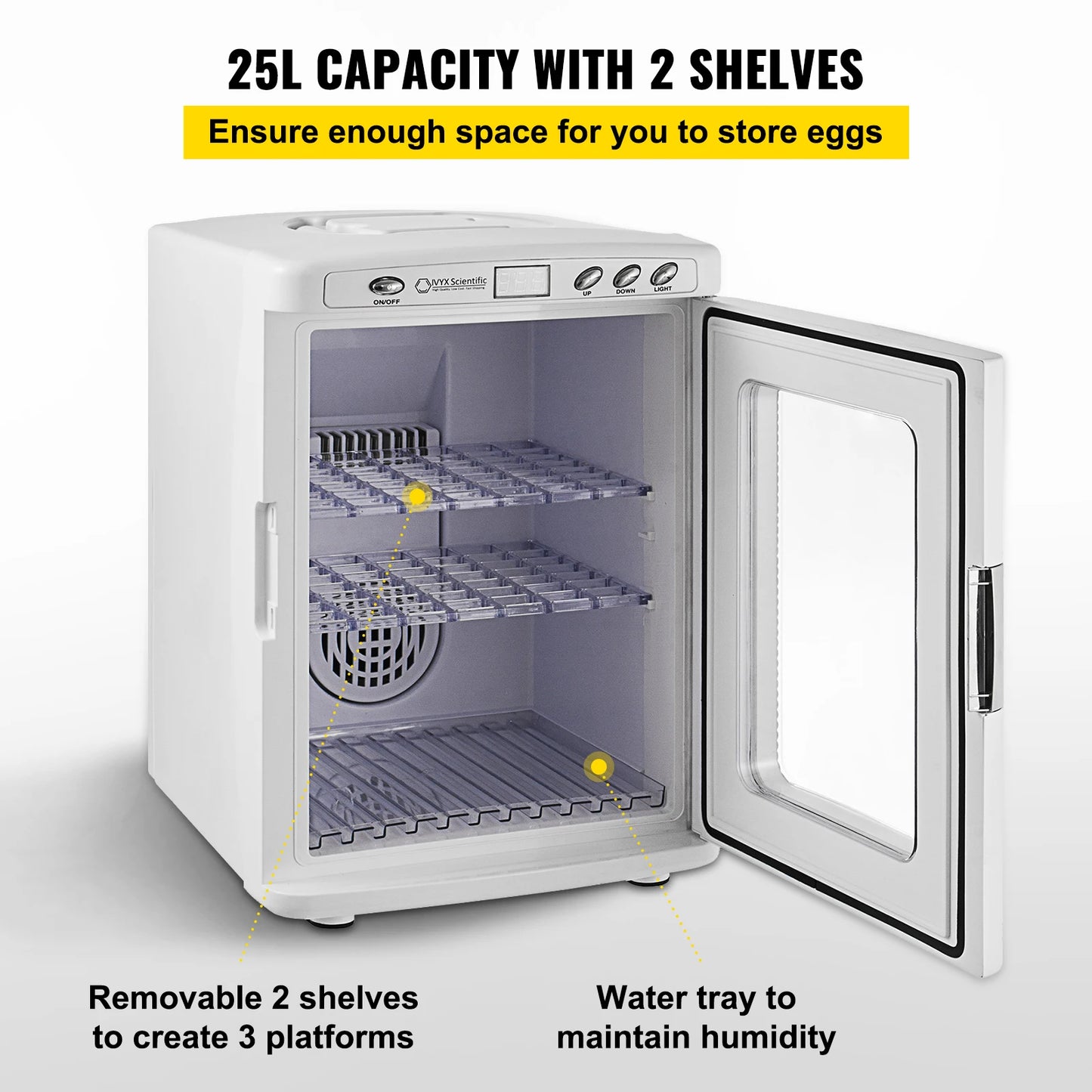 Reptile Incubator Automatic Hatchery For Eggs And Thermostats