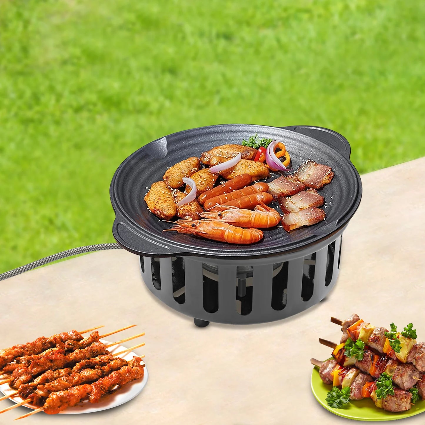 Camping Stove 21000W Windproof Portable Gas Burner With Ignition