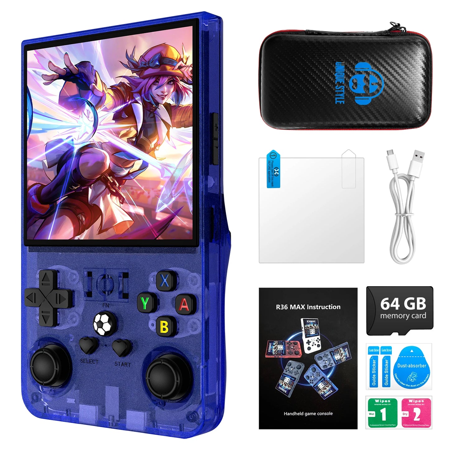 AISLPC R36MAX Handheld Retro Game Console RK3326 Chip