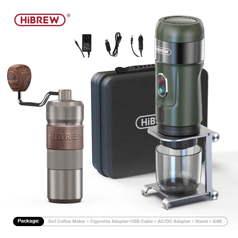 HiBREW Wireless Espresso Coffee Maker For Car And Home Nespresso