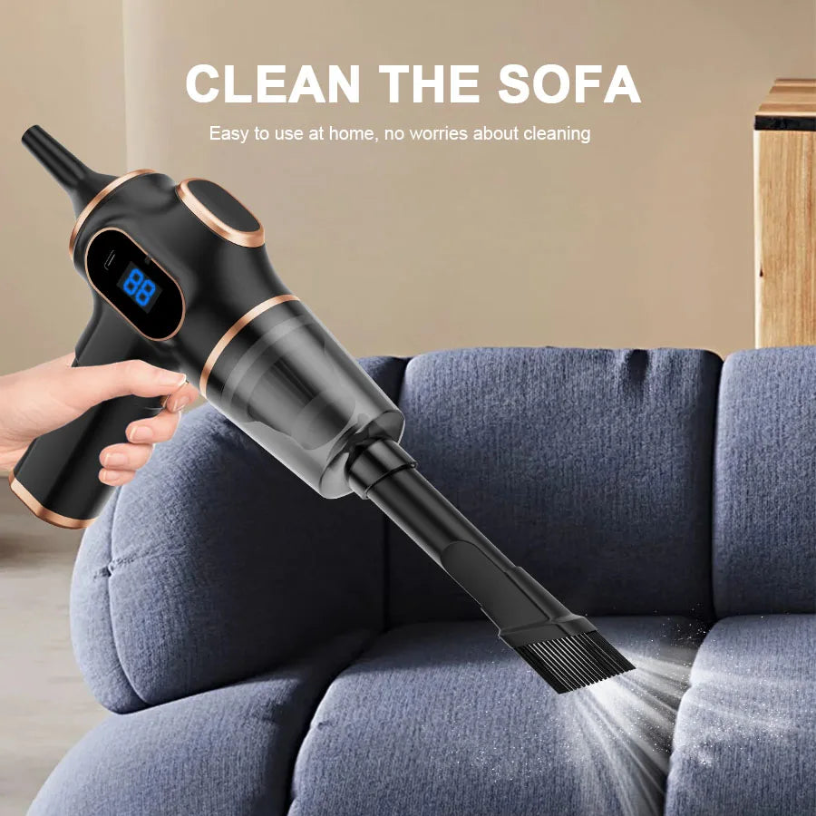 ABS Wireless Car Vacuum Cleaner Portable Cordless Mini Vacuum