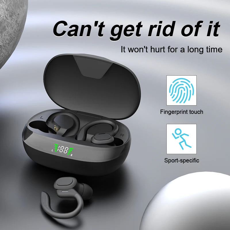 SHUKE Bluetooth Earbuds Wireless Earphones With Microphone EarHook Headset HiFi