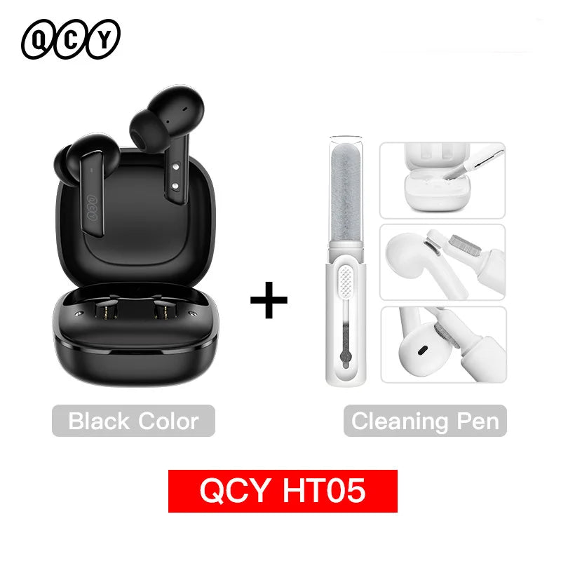 QCY HT05 ANC Wireless Earbuds With 40dB Noise Cancellation