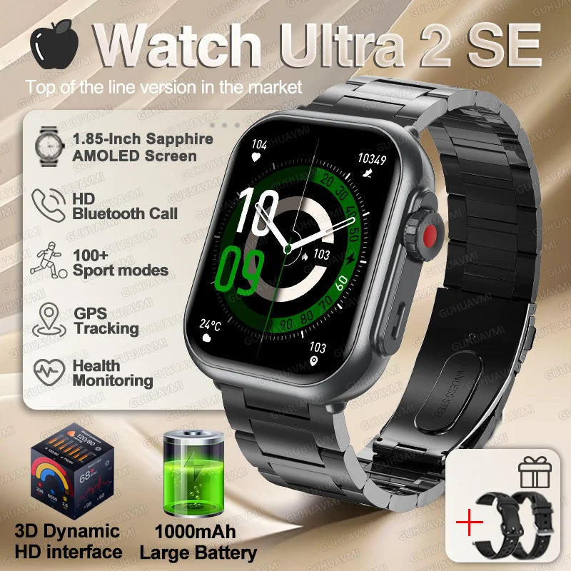 Smart Watch GPS AMOLED 1000mAh Battery Bluetooth Call Waterproof IP68