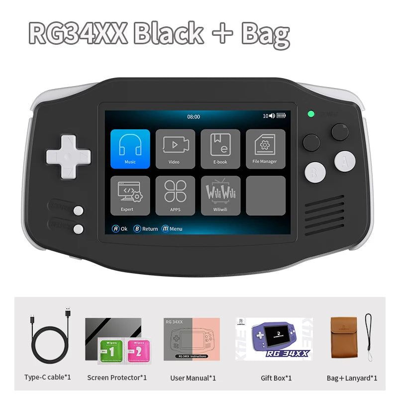 Anbernic RG34XX Handheld Game Console Made For Retro Gaming