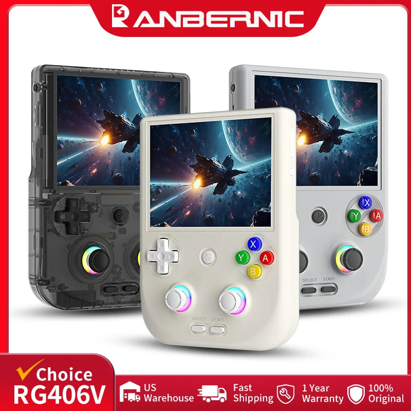 Anbernic RG406V Retro Handheld Game Console With WiFi