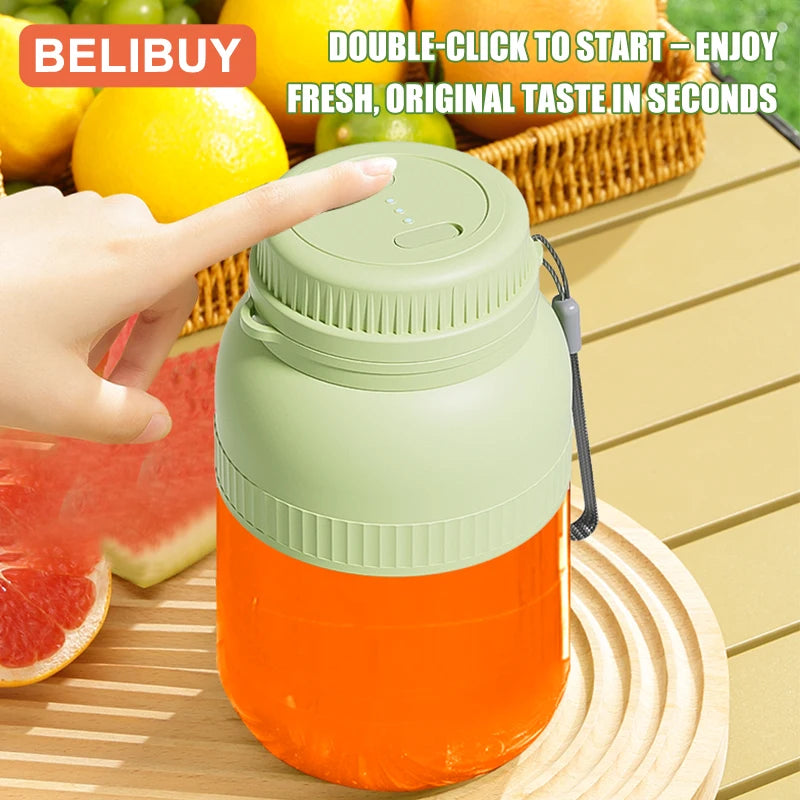 Portable USB Electric Juicer Cup With 6 Blades Blender
