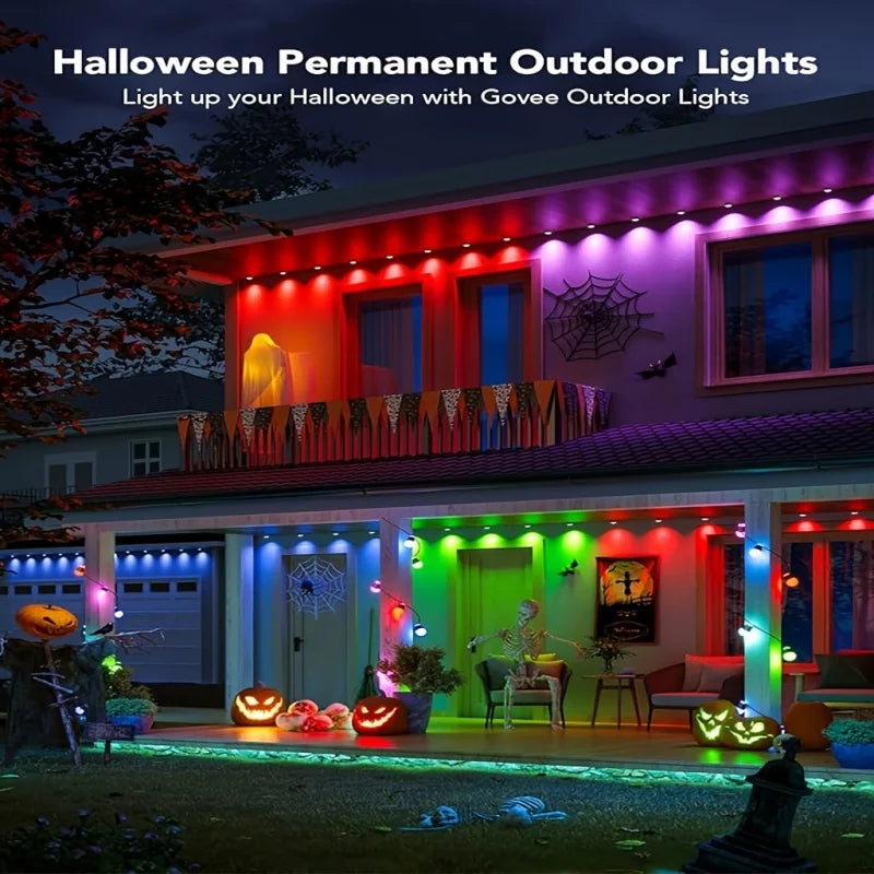 MIMIRGB Outdoor Weatherproof RGB LED Decorative String Lights