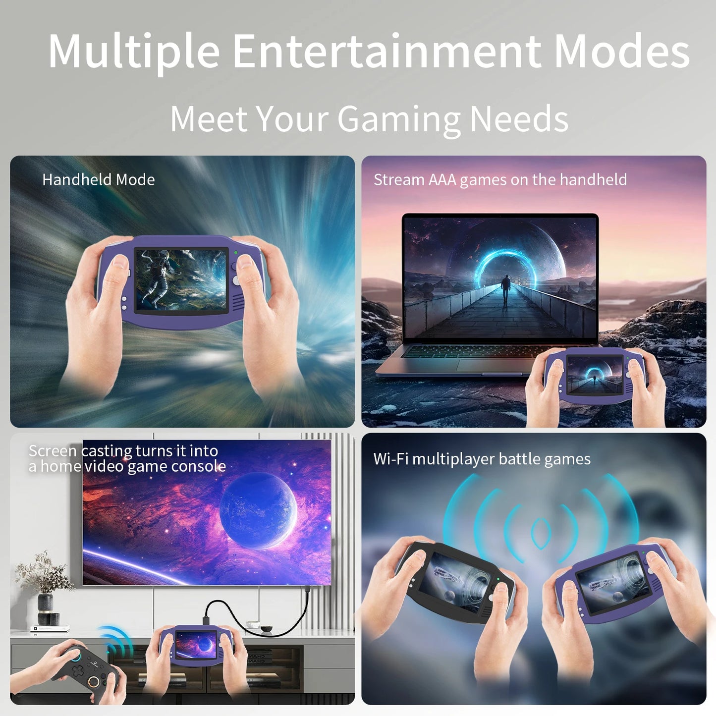 Anbernic RG34XX Retro Handheld Game Console With WiFi Bluetooth