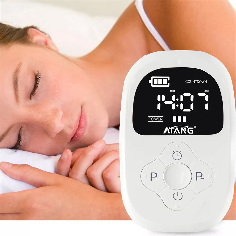 Sleep Aid CES Cranial Electrotherapy Stimulation Technology Alpha Stim Insomnia Sleeping Device No Sleep Anxiety Depression