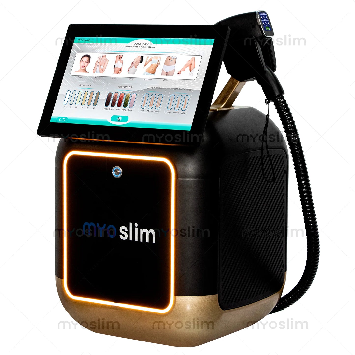 FAC Diode Hair Removal Soprano Diode Hair Removal 4 Waves 755 940 1064 808nm CE Certificate Alexandrite Device