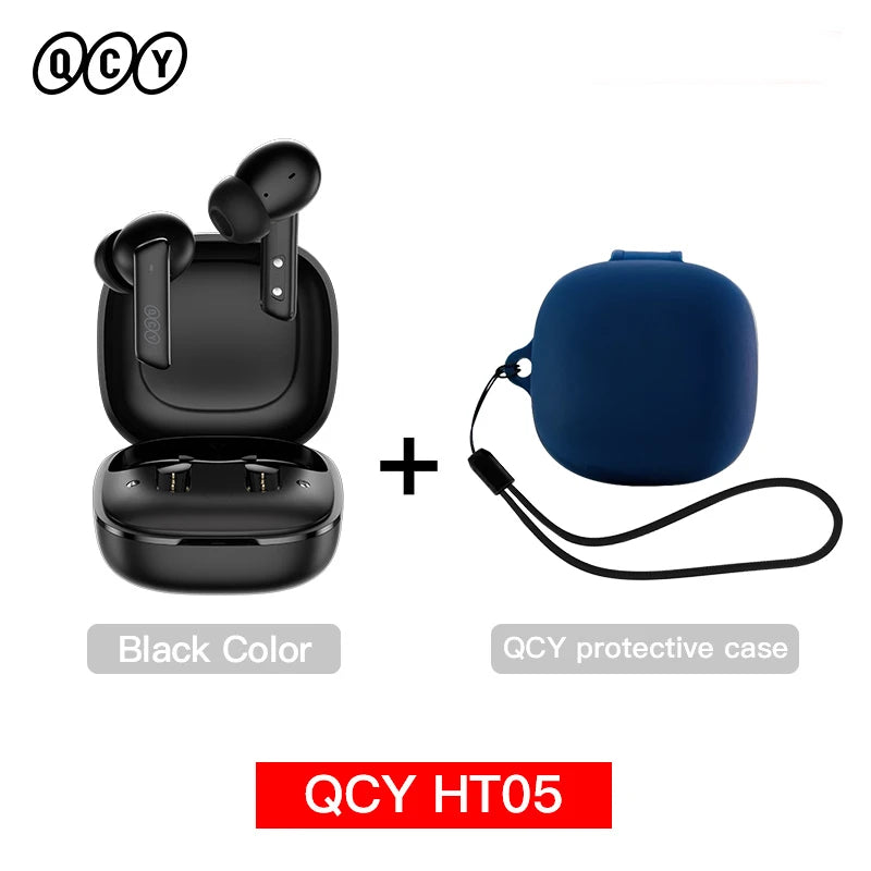 QCY HT05 ANC Wireless Earbuds With 40dB Noise Cancellation