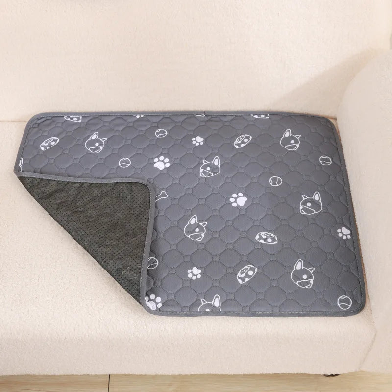 Washable Dog Pee Pad Mat Reusable Absorbent Training Diaper Pad