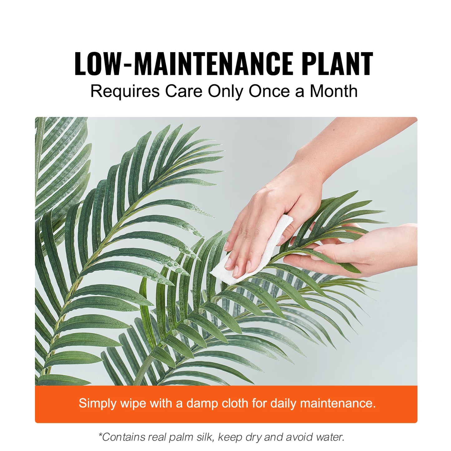 Artificial Palm Tree With Anti Tip Protection And PE Material