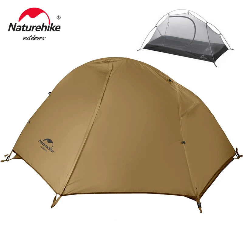 Naturehike One Person Ultralight Backpacking Tent For Outdoors