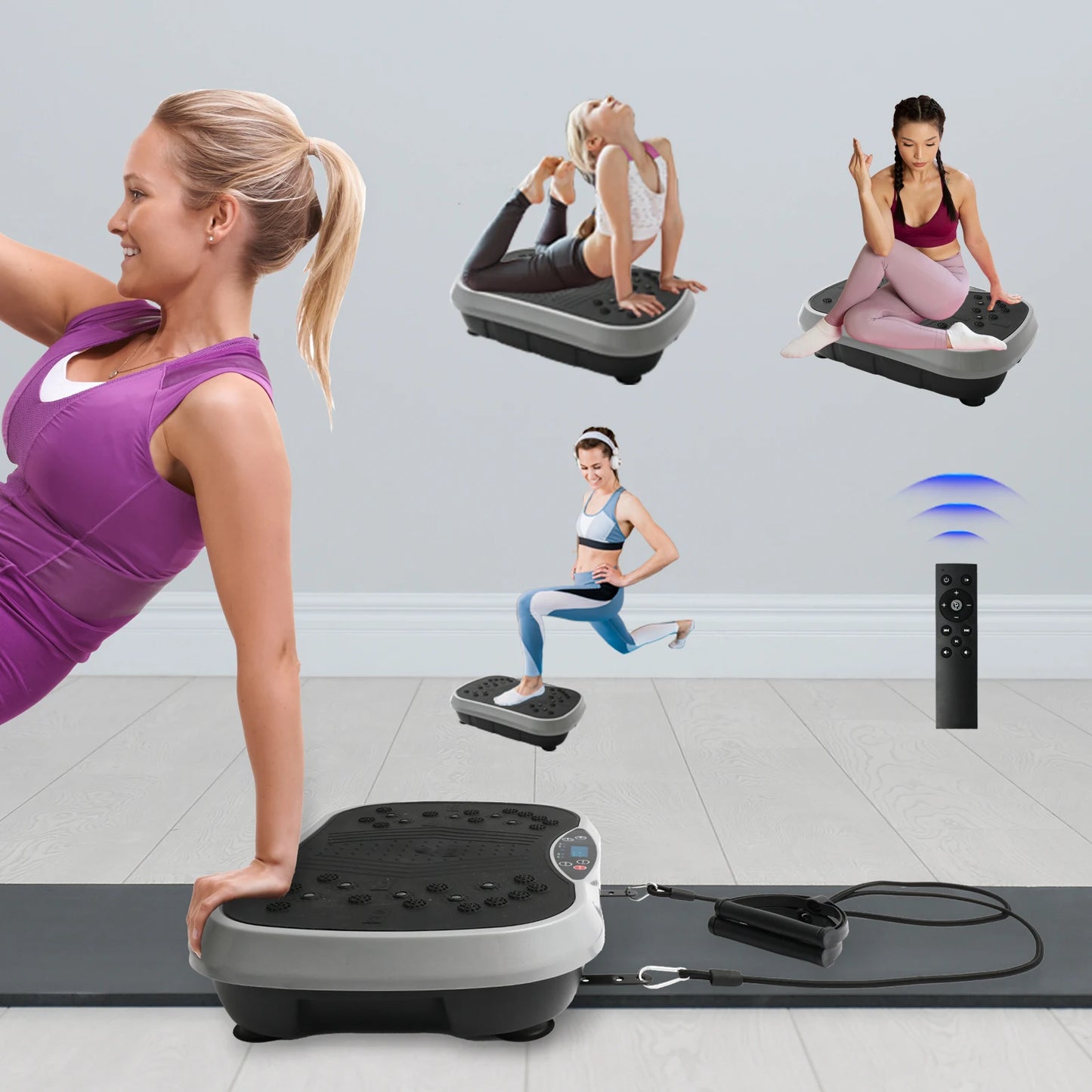 Vibration Plate Exercise Machine For Home Fitness And Body Toning