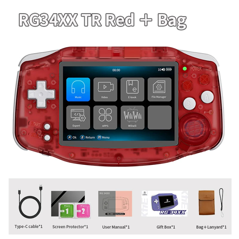 Anbernic RG34XX Handheld Game Console Made For Retro Gaming