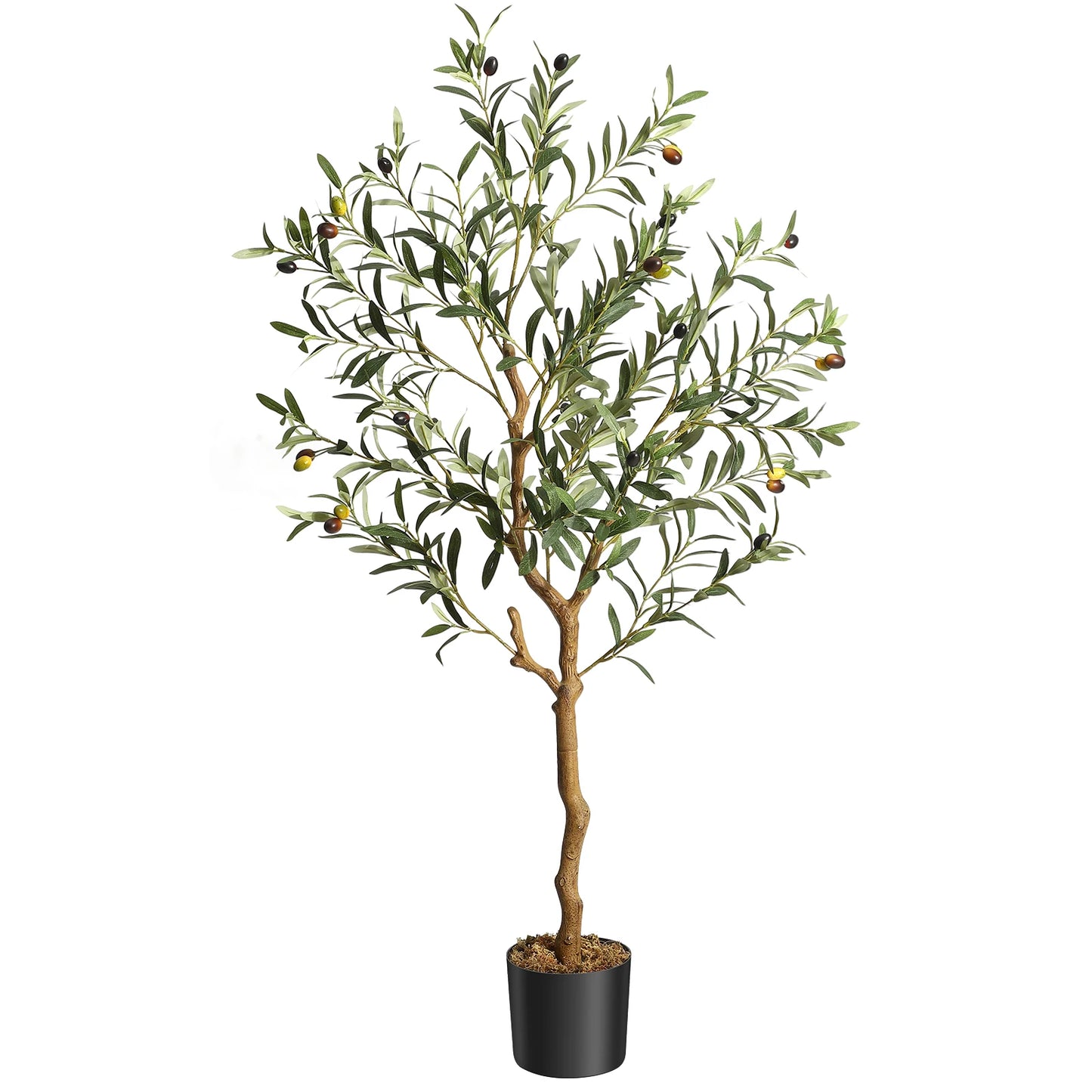 HiMISS Artificial Olive Tree Realistic Floor Plant For Home Decor