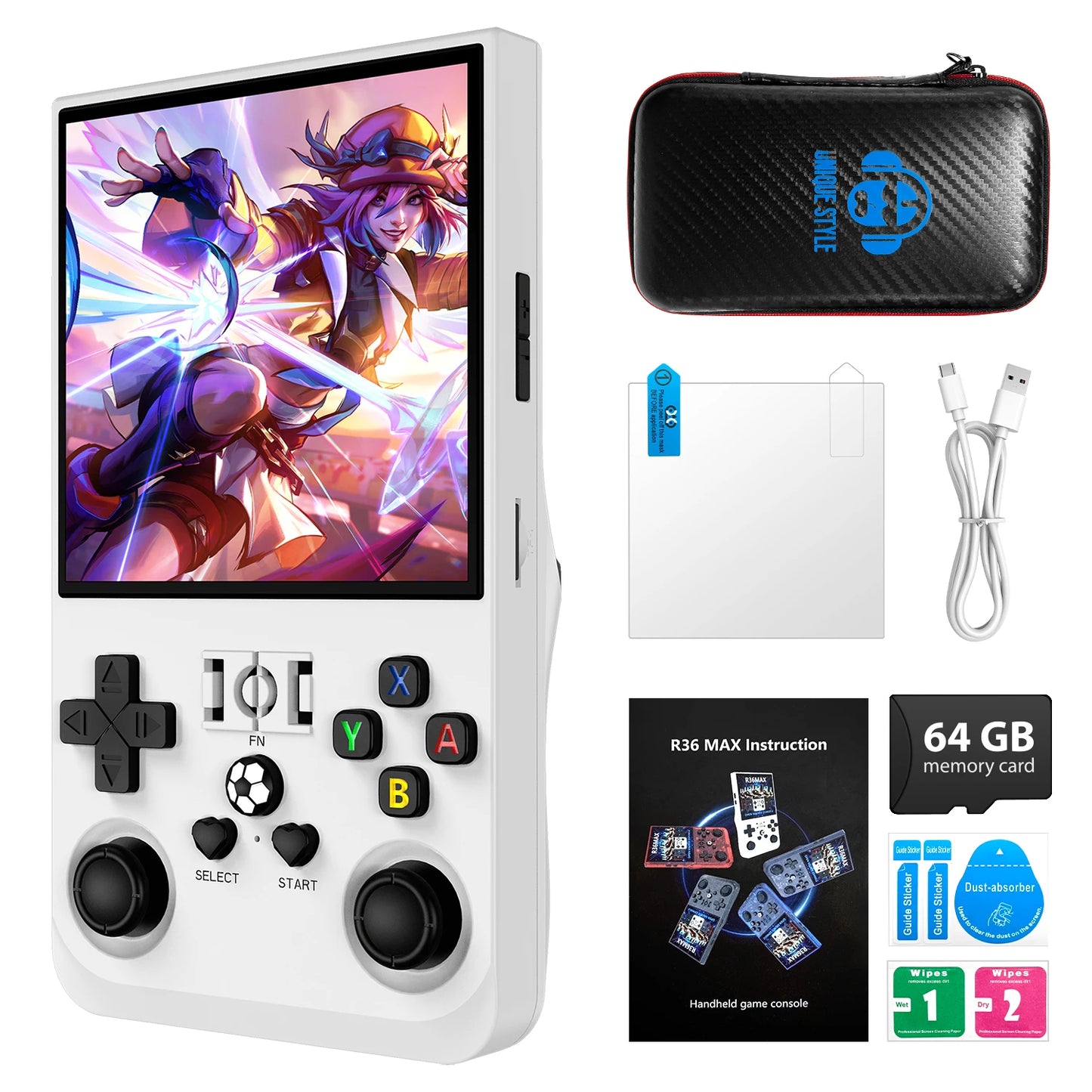 AISLPC R36MAX Handheld Retro Game Console RK3326 Chip