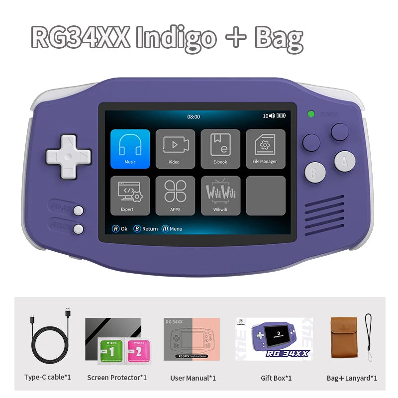 Anbernic RG34XX Handheld Game Console Made For Retro Gaming