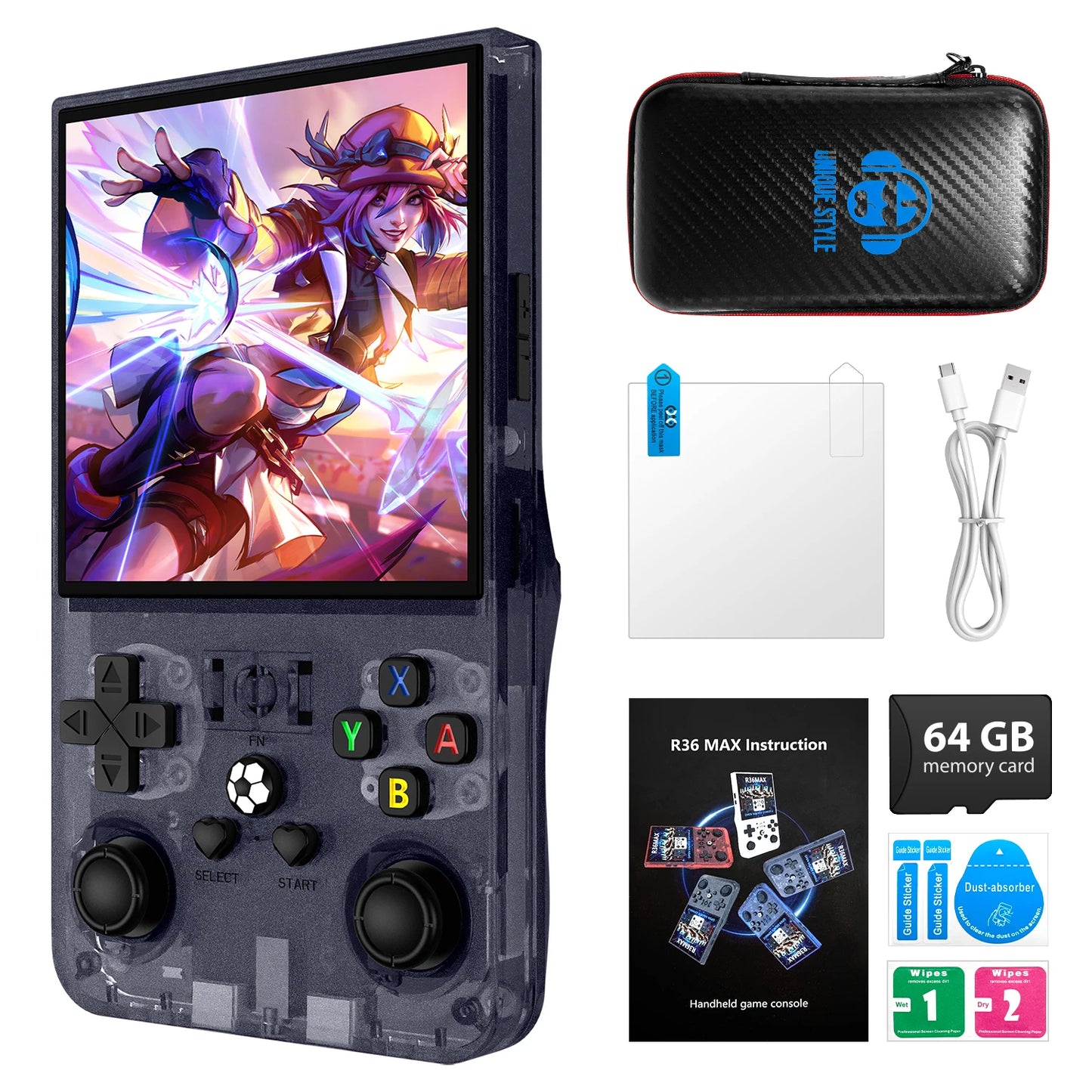 AISLPC R36MAX Handheld Retro Game Console RK3326 Chip