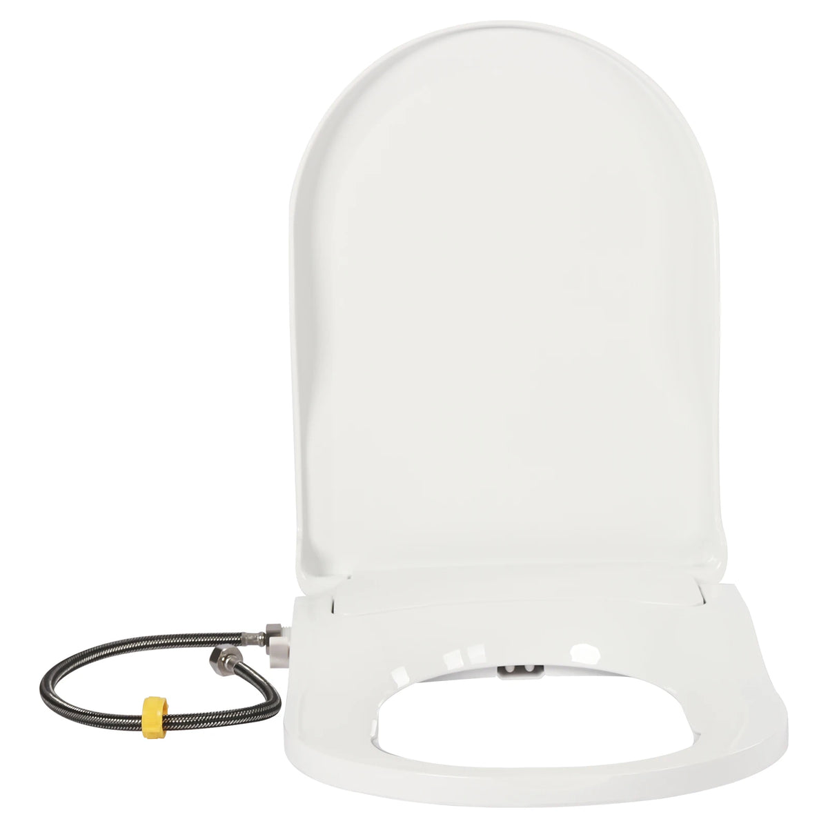 Non Electric Bidet Toilet Seat With Dual Nozzles Elongated Toilets