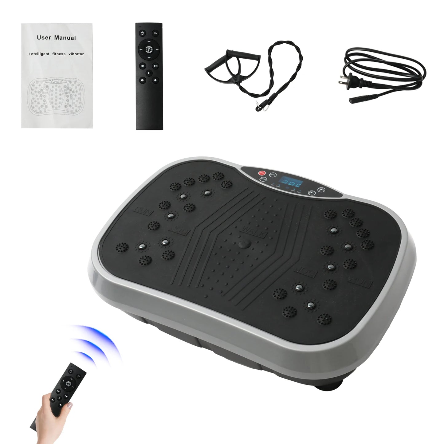 Vibration Plate Exercise Machine For Home Fitness And Body Toning