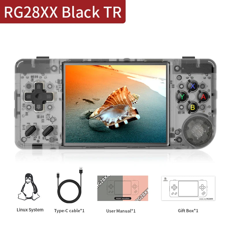 Anbernic RG28XX Mini Handheld Game Console With IPS Screen