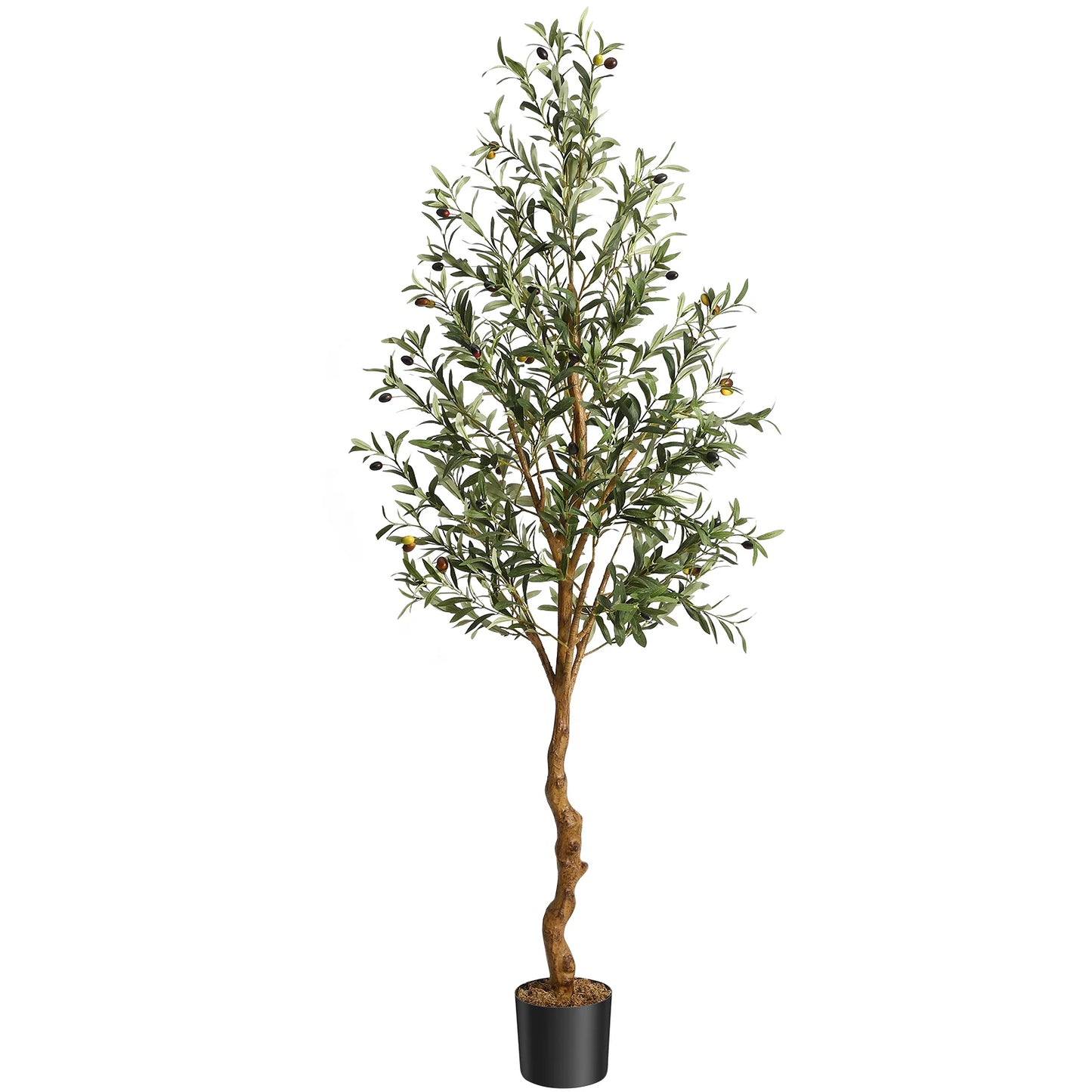 HiMISS Artificial Olive Tree Realistic Floor Plant For Home Decor
