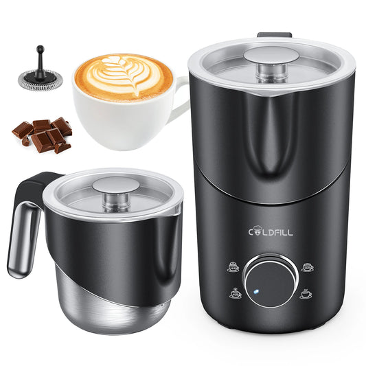 UHOST Milk Frother And Steamer 8 In 1 Electric Handheld