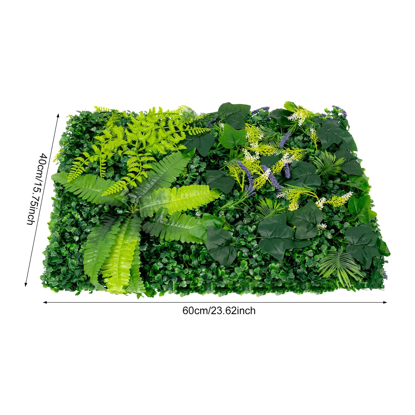 6 Pcs Artificial Grass Backdrop Wall Indoor Outdoor Greenery