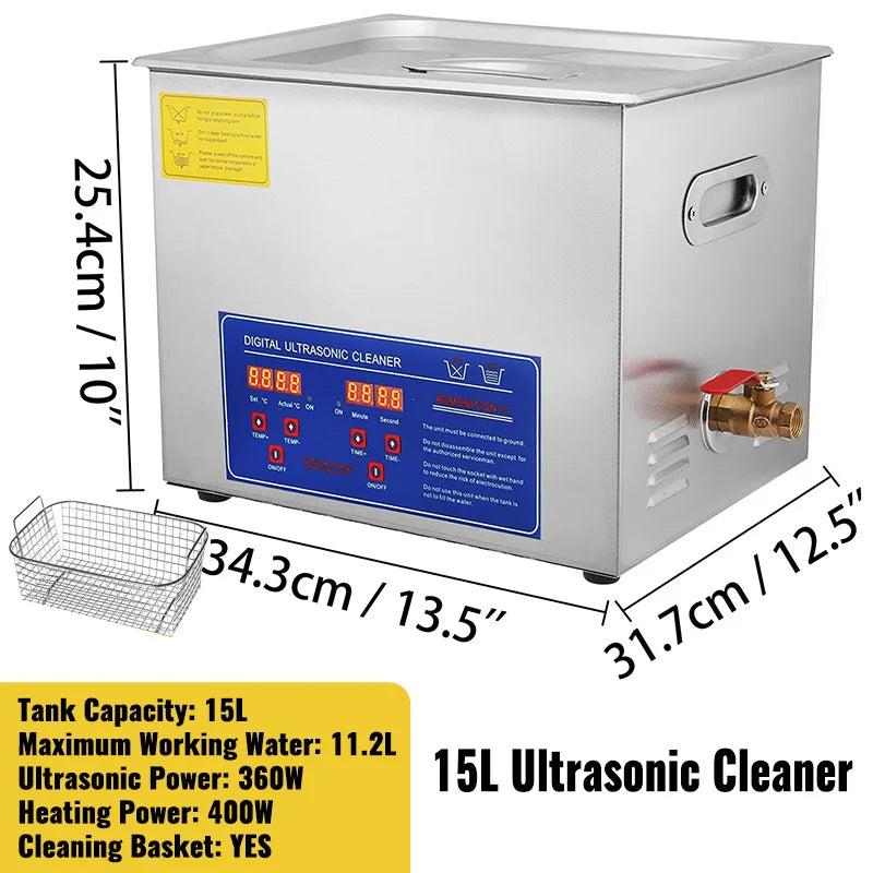 SucceBuy Ultrasonic Cleaner Portable Home Cleaning And Dishes