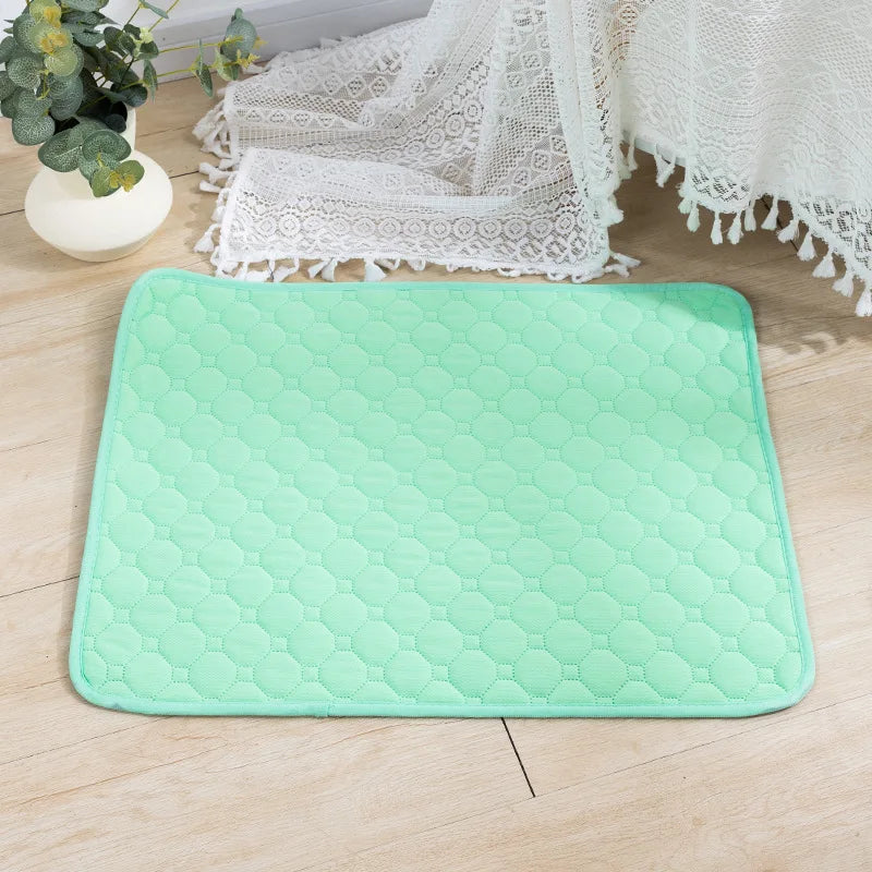 Washable Dog Pee Pad Mat Reusable Absorbent Training Diaper Pad