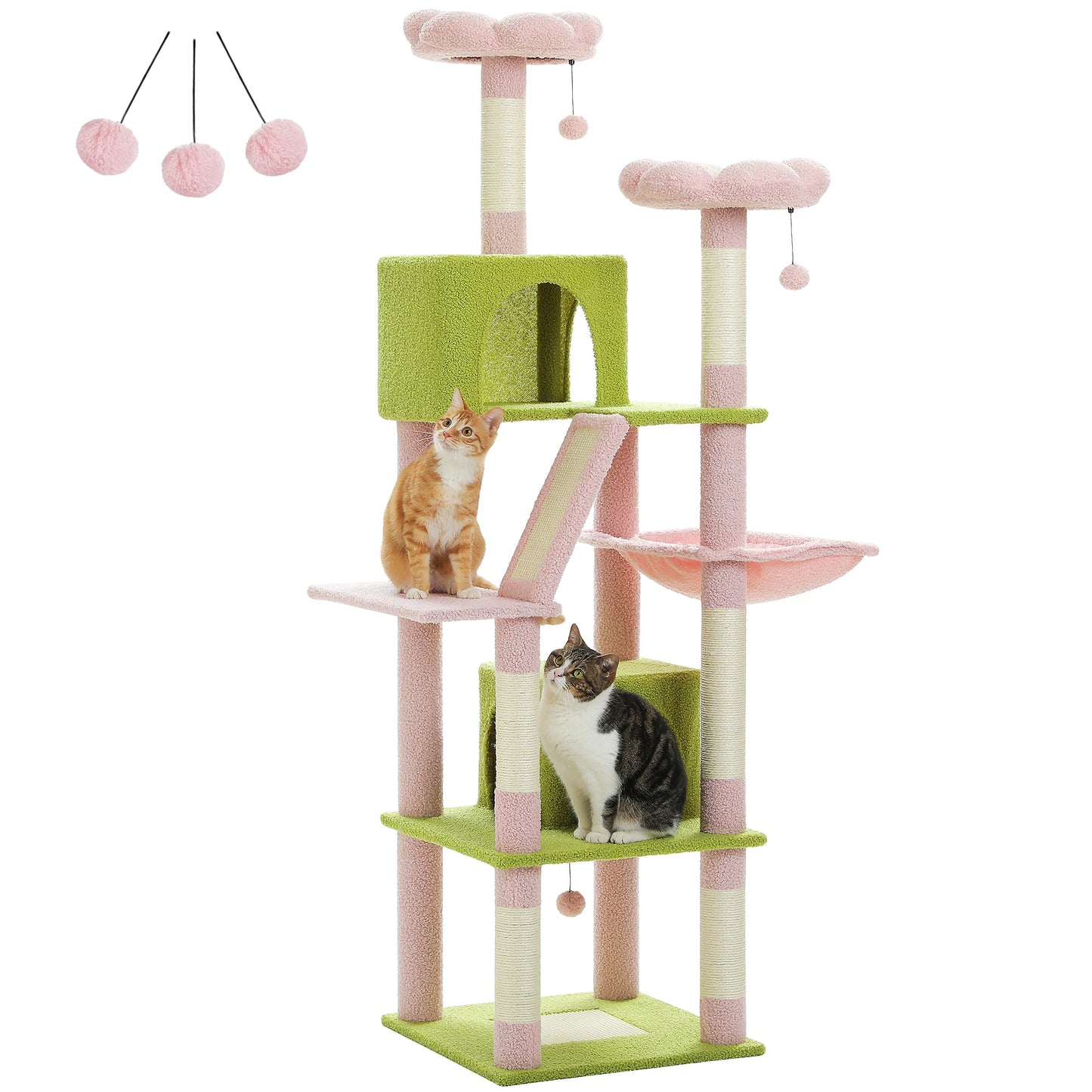 PAWZ Road Large Cat Tree With Five Levels And Perches