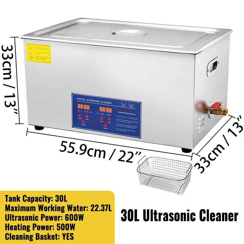 SucceBuy Ultrasonic Cleaner Portable Home Cleaning And Dishes
