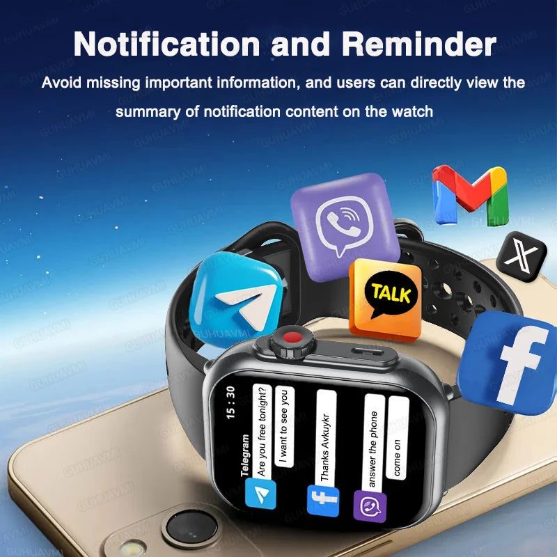 Smart Watch GPS AMOLED 1000mAh Battery Bluetooth Call Waterproof IP68