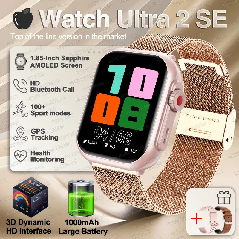 Smart Watch GPS AMOLED 1000mAh Battery Bluetooth Call Waterproof IP68