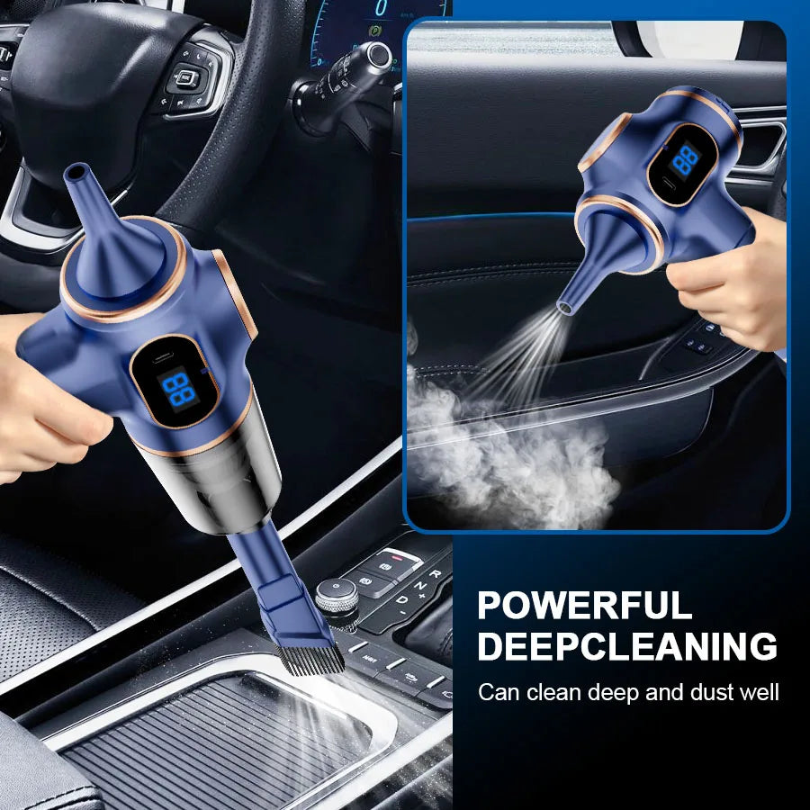 ABS Wireless Car Vacuum Cleaner Portable Cordless Mini Vacuum