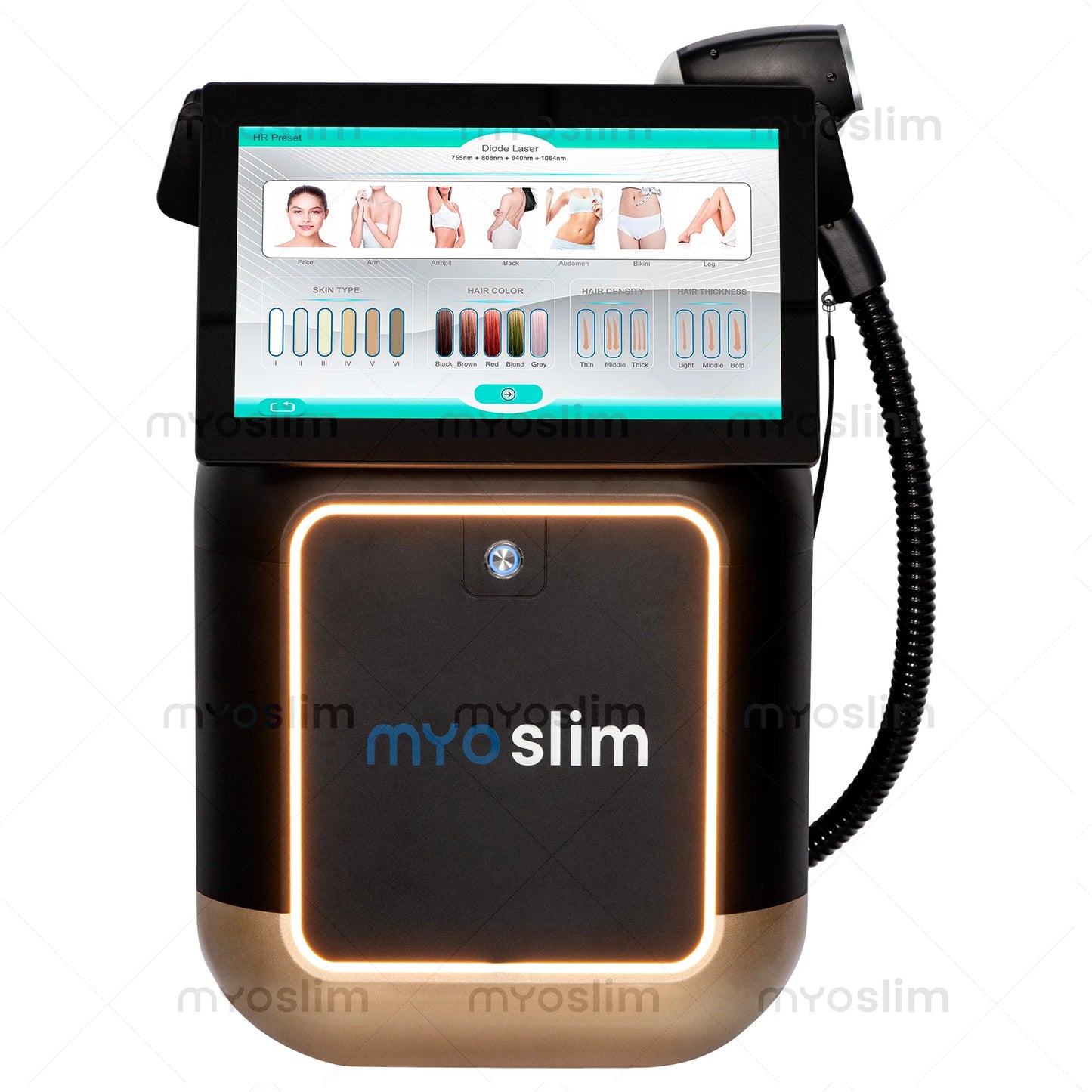 FAC Diode Hair Removal Soprano Diode Hair Removal 4 Waves 755 940 1064 808nm CE Certificate Alexandrite Device