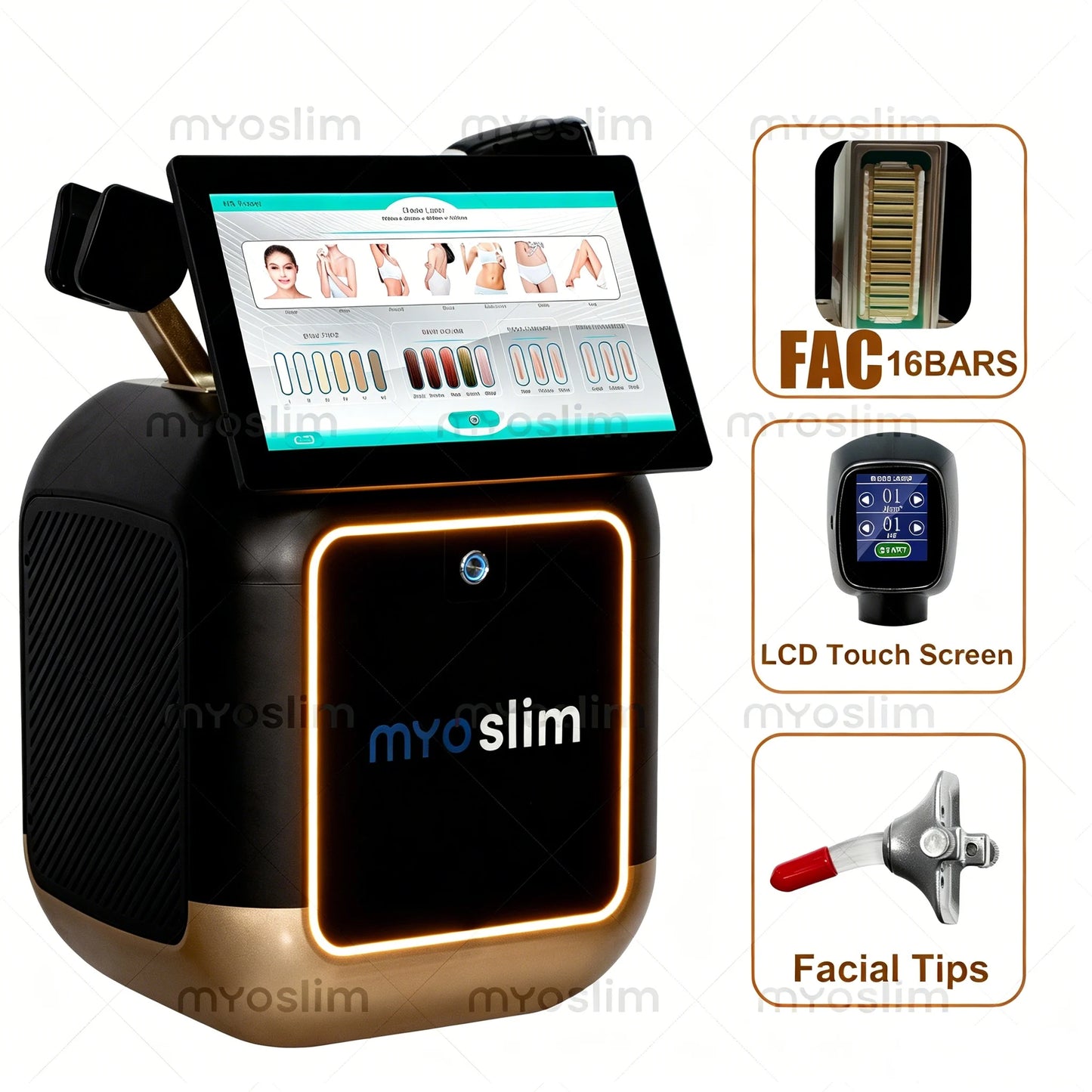FAC Diode Hair Removal Soprano Diode Hair Removal 4 Waves 755 940 1064 808nm CE Certificate Alexandrite Device