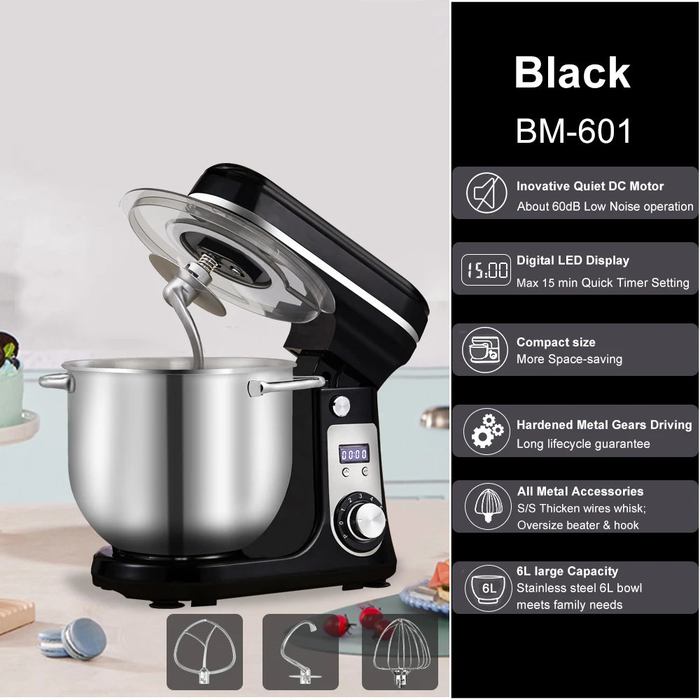 Biolomix Kitchen Stand Mixer With Blender And Dough Kneader
