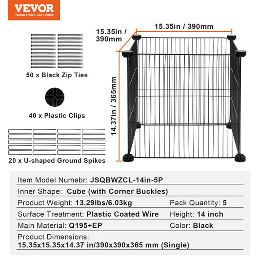 SucceBuy 10 Pack Plant Cage Protectors Keeps Animals Out Of Plants
