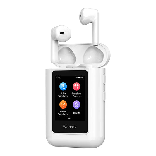 Wooask A8 Translator Earbuds With 144 Languages